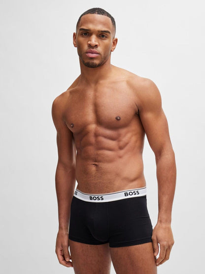 Dsiney Kidz - BOSS Black Chrome Power Stretch Cotton Trunk Boxers 3 Pack image 5