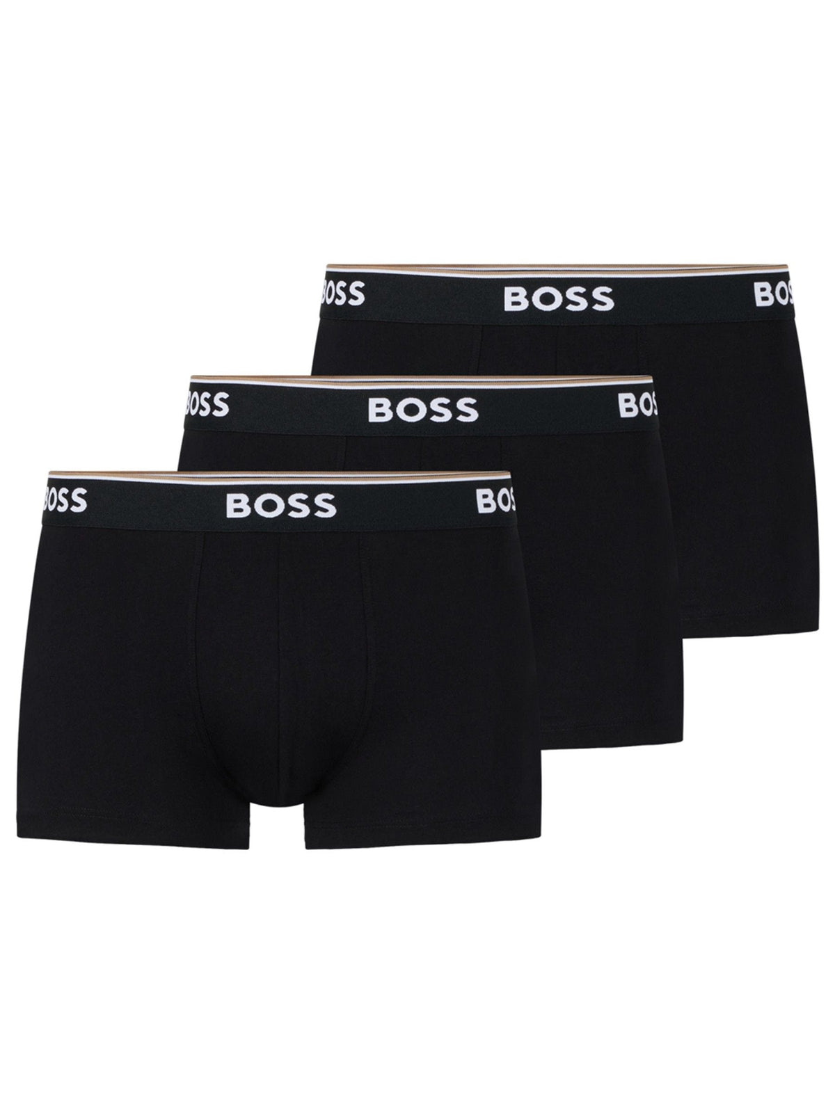 Dsiney Kidz - BOSS Black Power Stretch Cotton Trunk Boxers 3 Pack image 2