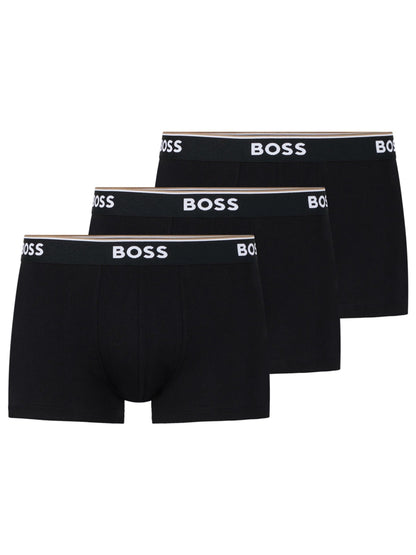 Dsiney Kidz - BOSS Black Power Stretch Cotton Trunk Boxers 3 Pack image 2