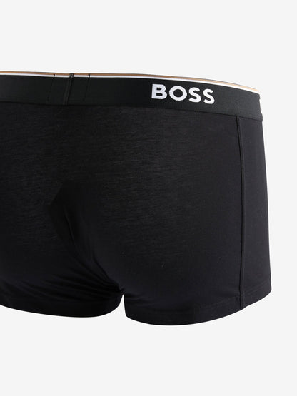 Dsiney Kidz - BOSS Black Power Stretch Cotton Trunk Boxers 3 Pack image 4