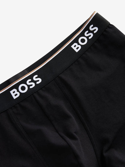 Dsiney Kidz - BOSS Black Power Stretch Cotton Trunk Boxers 3 Pack image 5