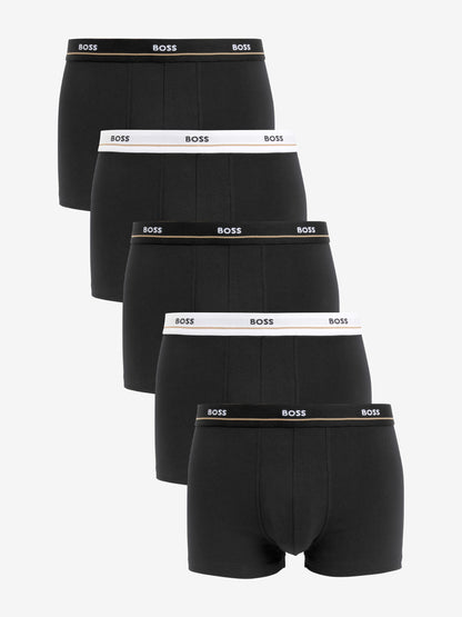 Dsiney Kidz - BOSS Black Essential Stretch Cotton Trunk Boxers 5 Pack image 1