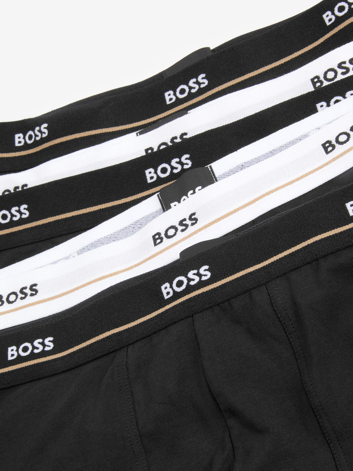 Dsiney Kidz - BOSS Black Essential Stretch Cotton Trunk Boxers 5 Pack image 2