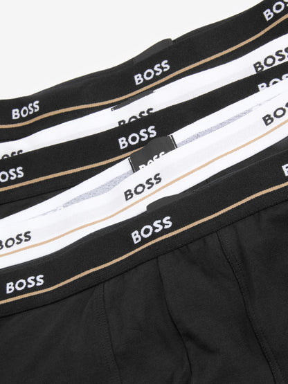 Dsiney Kidz - BOSS Black Essential Stretch Cotton Trunk Boxers 5 Pack image 2