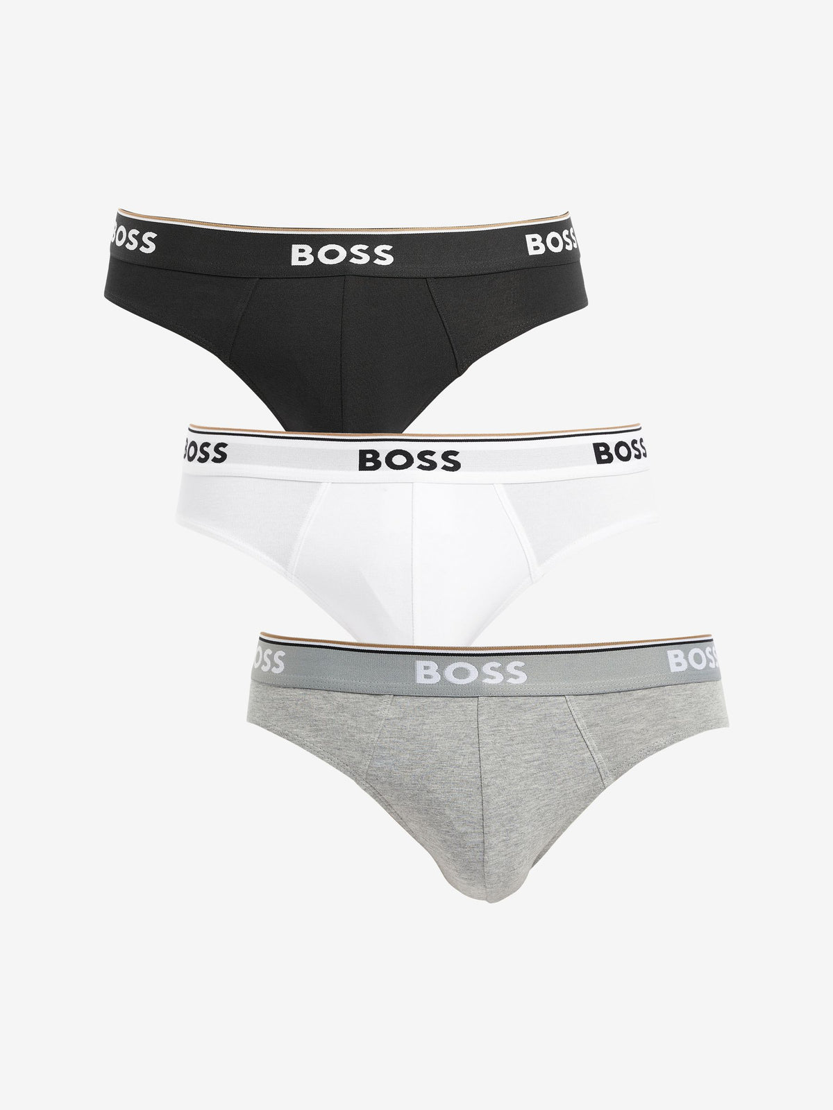 Dsiney Kidz - BOSS Natural Power Stretch Cotton 3 Pack Briefs image 1
