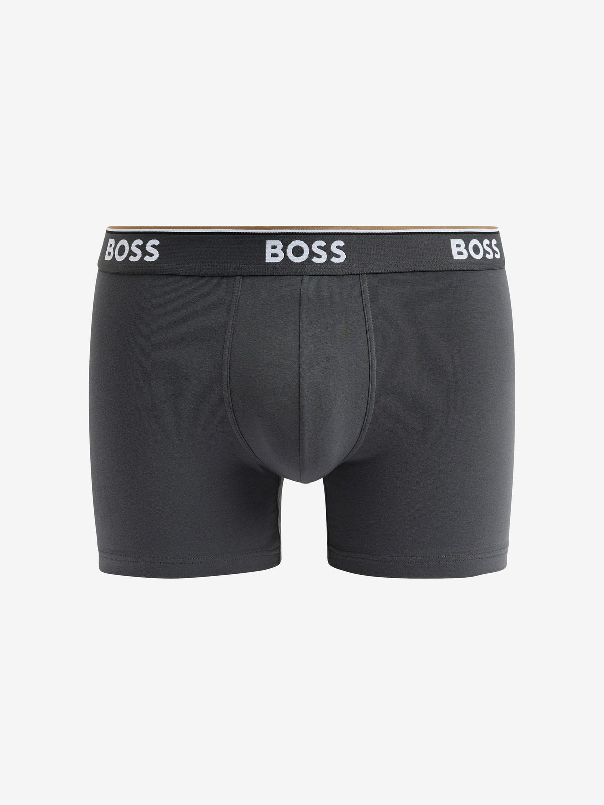 Dsiney Kidz - BOSS Blue/Black Power Stretch Cotton Hipster Boxers 3 Pack image 3