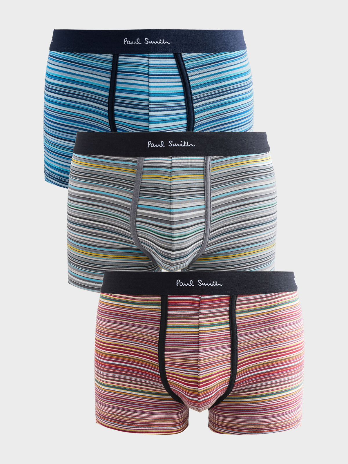Dsiney Kidz - PS Paul Smith Stripe Signature Logo Band Boxers 3 Pack image 1