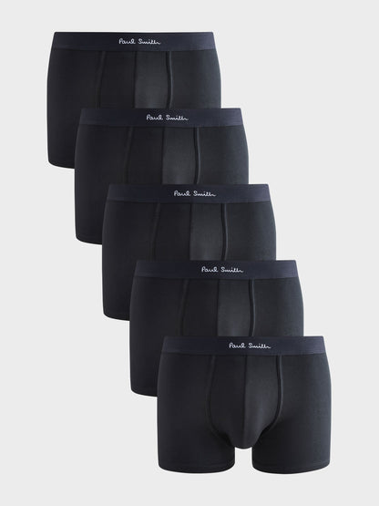 Dsiney Kidz - PS Paul Smith Black Logo Band Boxers 5 Pack image 1