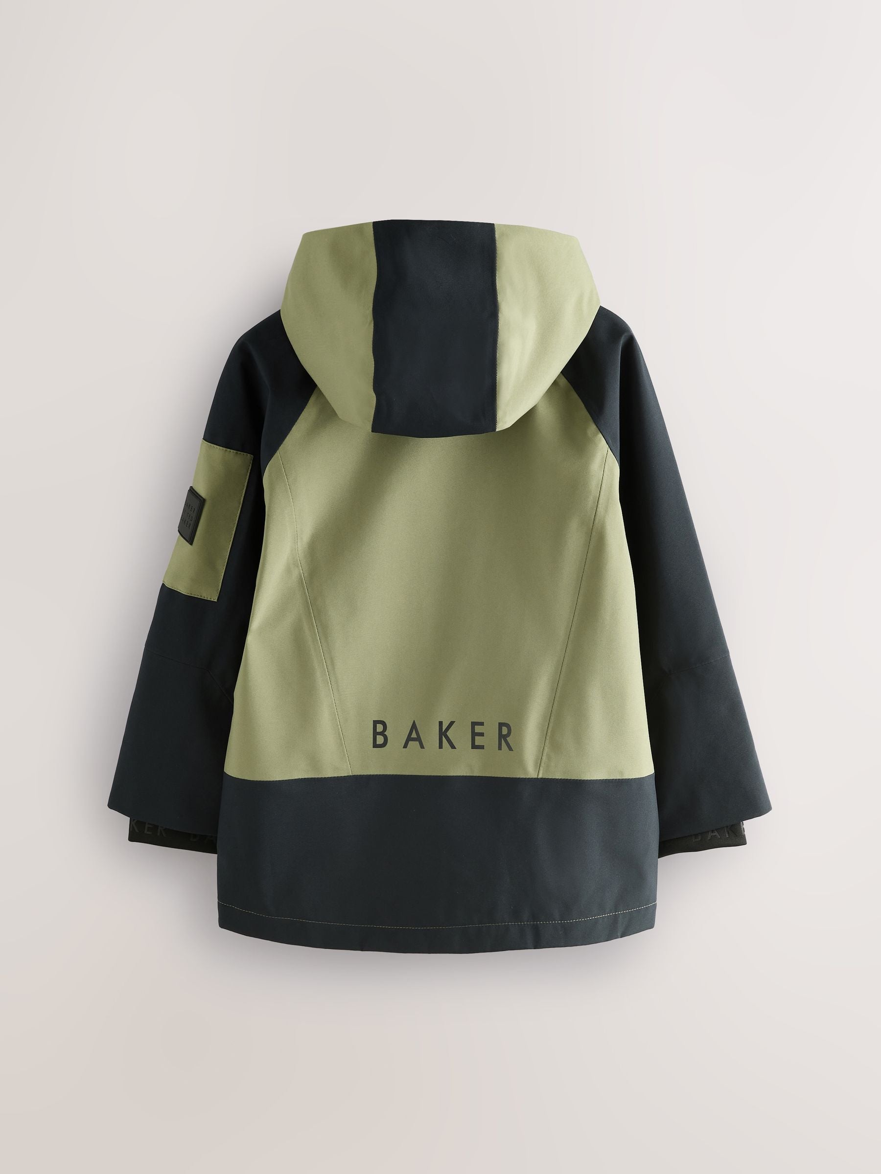 Baker by Ted Baker Shower Resistant Colourblock Coat image 10