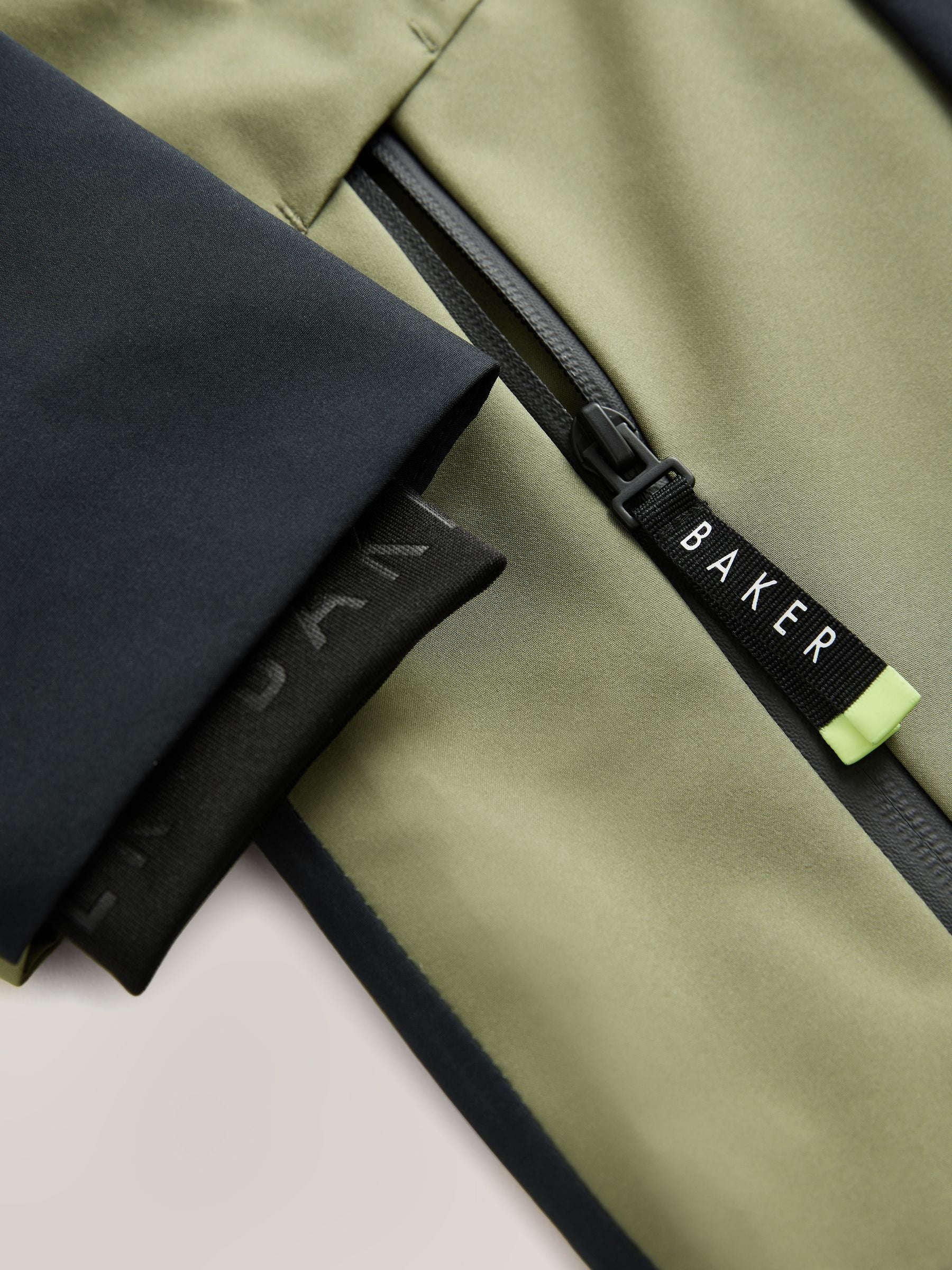 Baker by Ted Baker Shower Resistant Colourblock Coat image 11