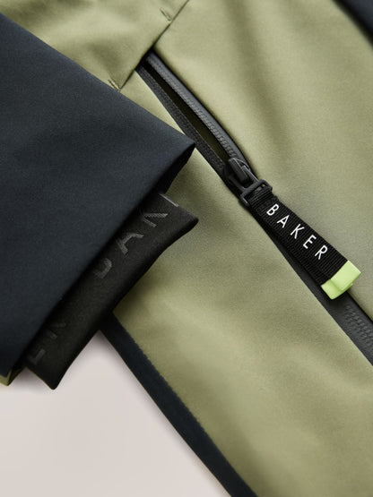 Baker by Ted Baker Shower Resistant Colourblock Coat image 11
