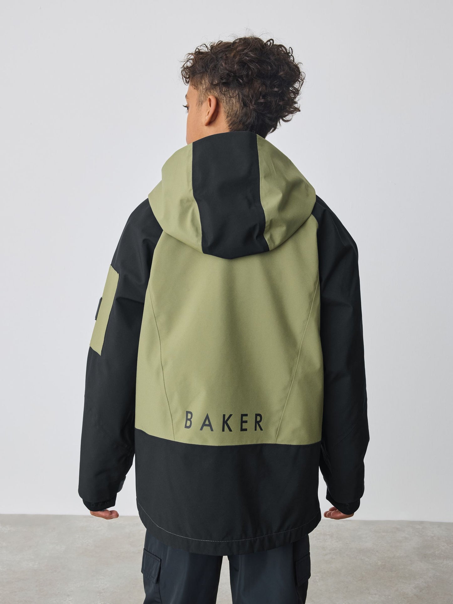 Baker by Ted Baker Shower Resistant Colourblock Coat image 3