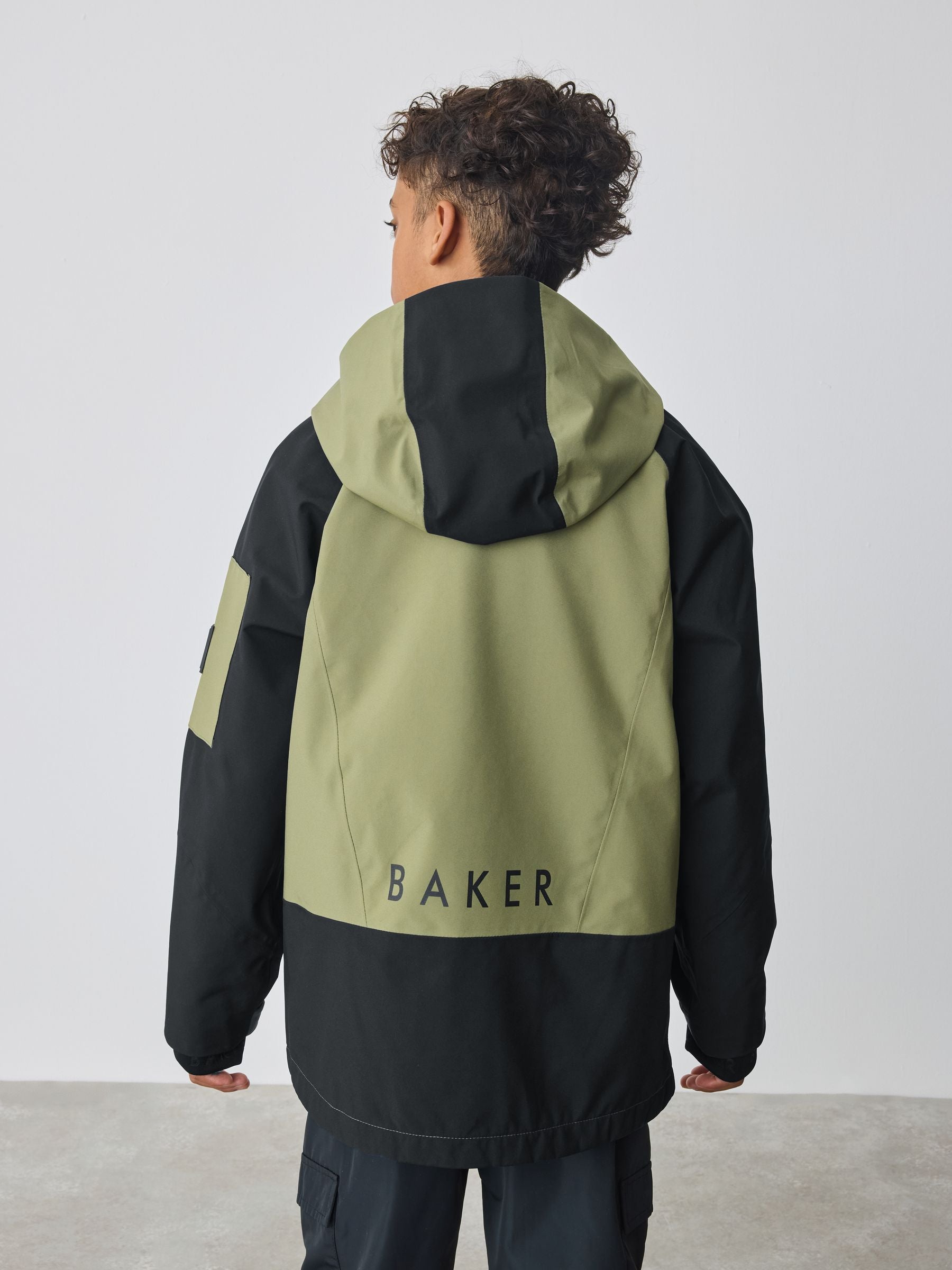 Baker by Ted Baker Shower Resistant Colourblock Coat image 3
