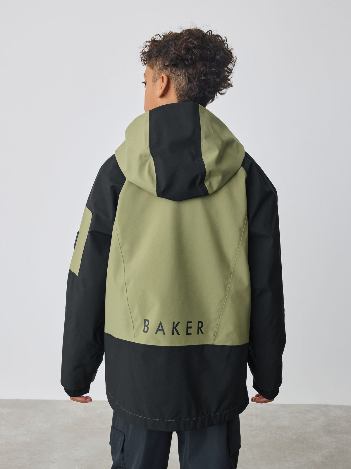 Baker by Ted Baker Shower Resistant Colourblock Coat image 3
