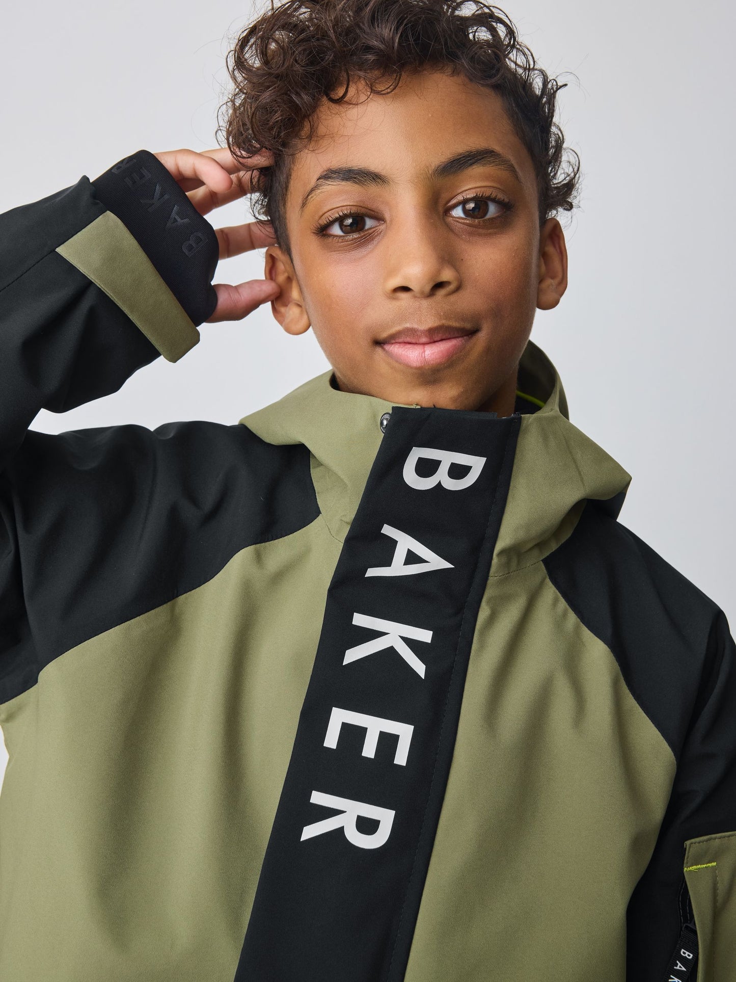 Baker by Ted Baker Shower Resistant Colourblock Coat image 5