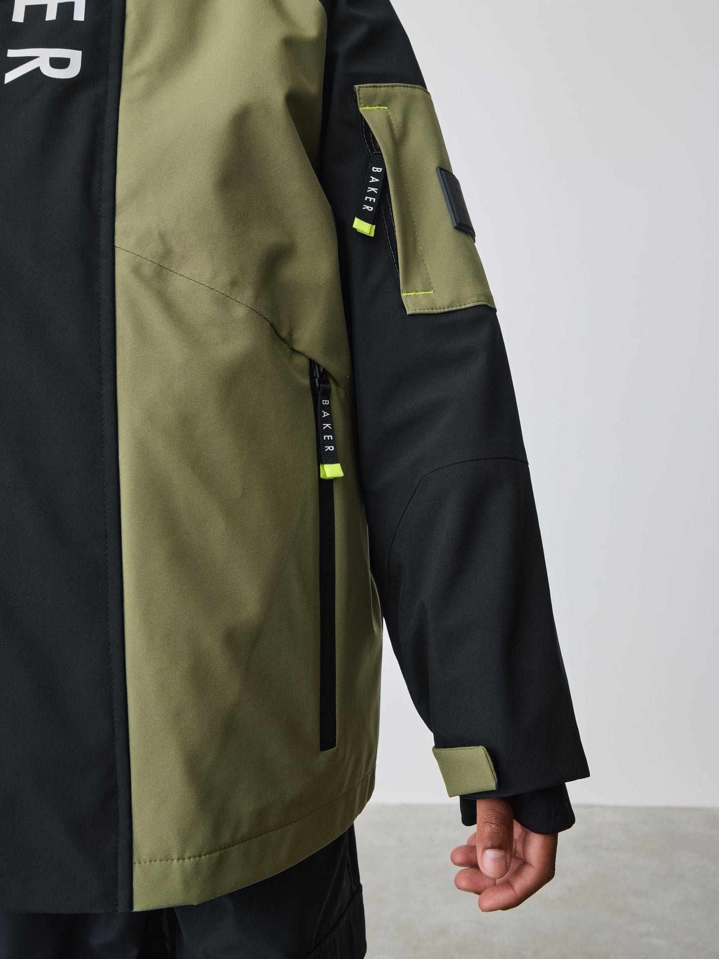 Baker by Ted Baker Shower Resistant Colourblock Coat image 6