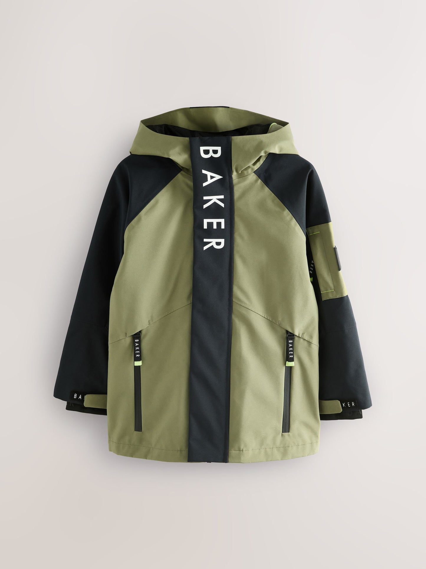 Baker by Ted Baker Shower Resistant Colourblock Coat image 8