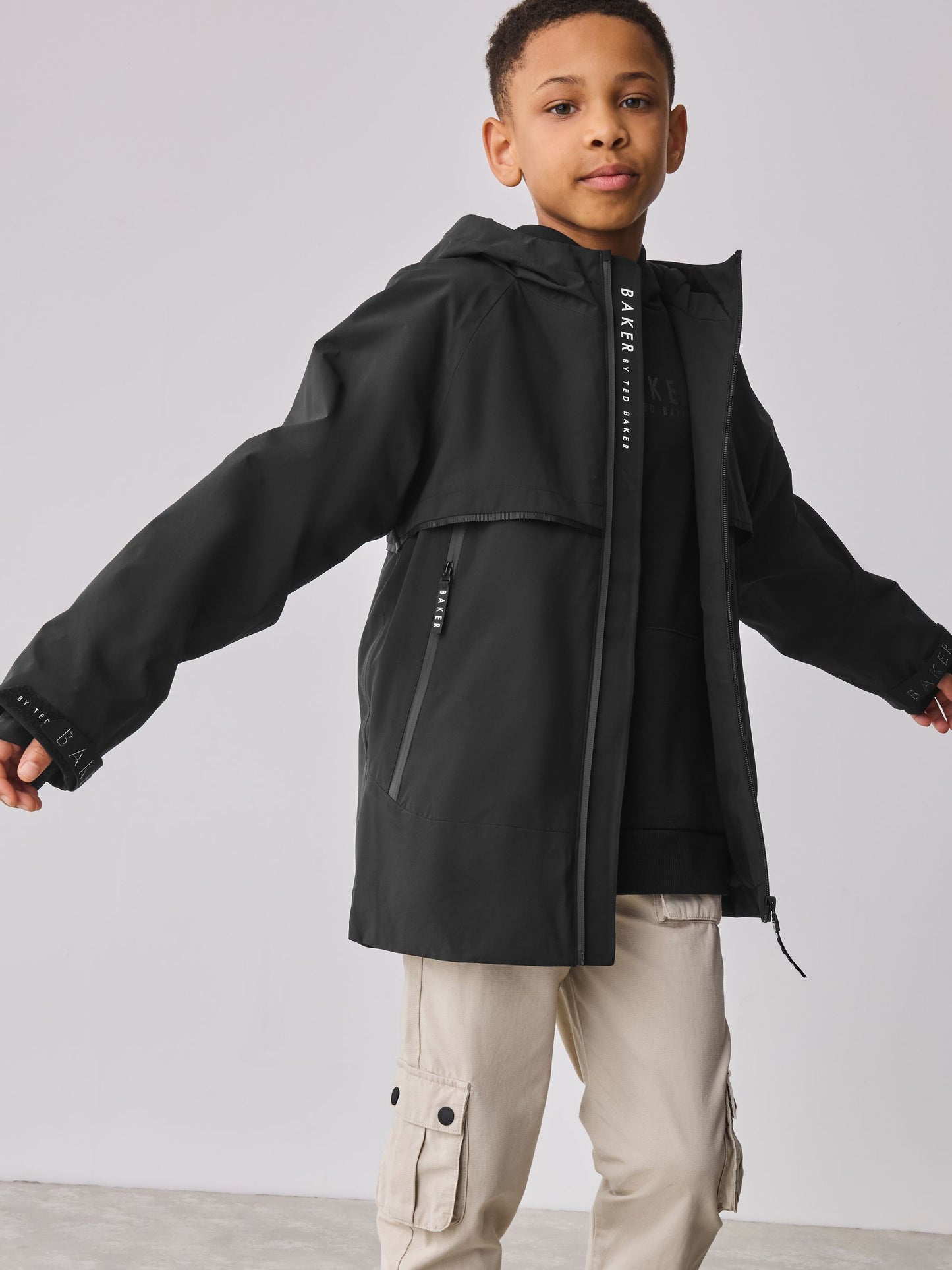 Baker by Ted Baker Waterproof Fleece Lined Coat image 6