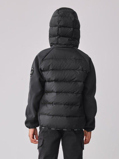 Baker by Ted Baker Shower Resistant Neoprene Padded Black Jacket image 4