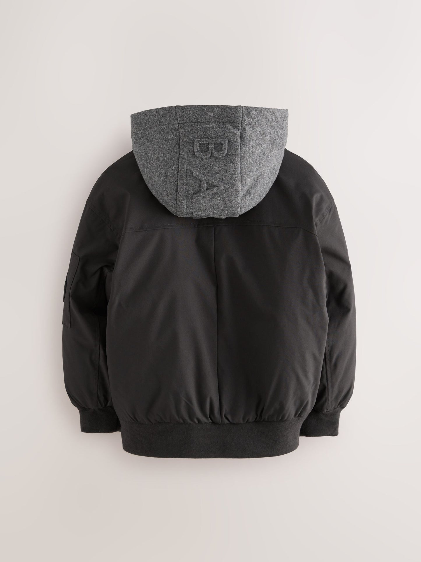 Baker by Ted Baker Shower Resistant Padded Bomber Black Coat image 9