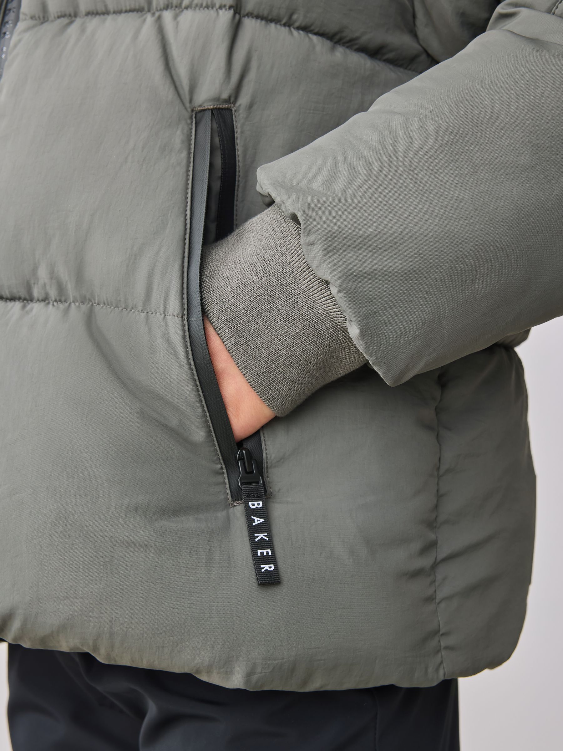 Baker by Ted Baker Shower Resistant Padded Bomber Jackets image 6