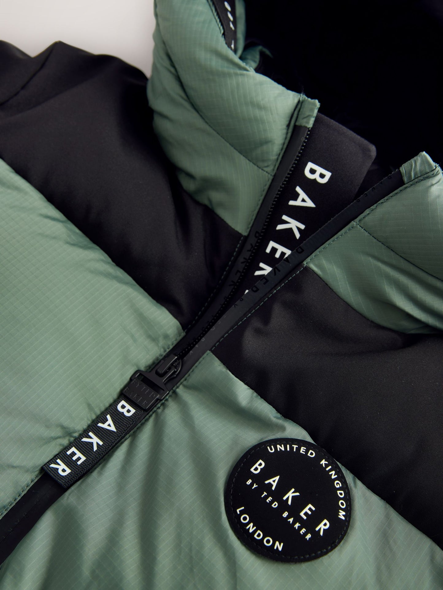 Baker By Ted Baker Shower Resistant Colourblock Padded Jackets image 11