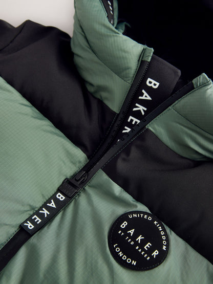 Baker By Ted Baker Shower Resistant Colourblock Padded Jackets image 11