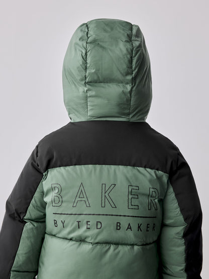 Baker By Ted Baker Shower Resistant Colourblock Padded Jackets image 5