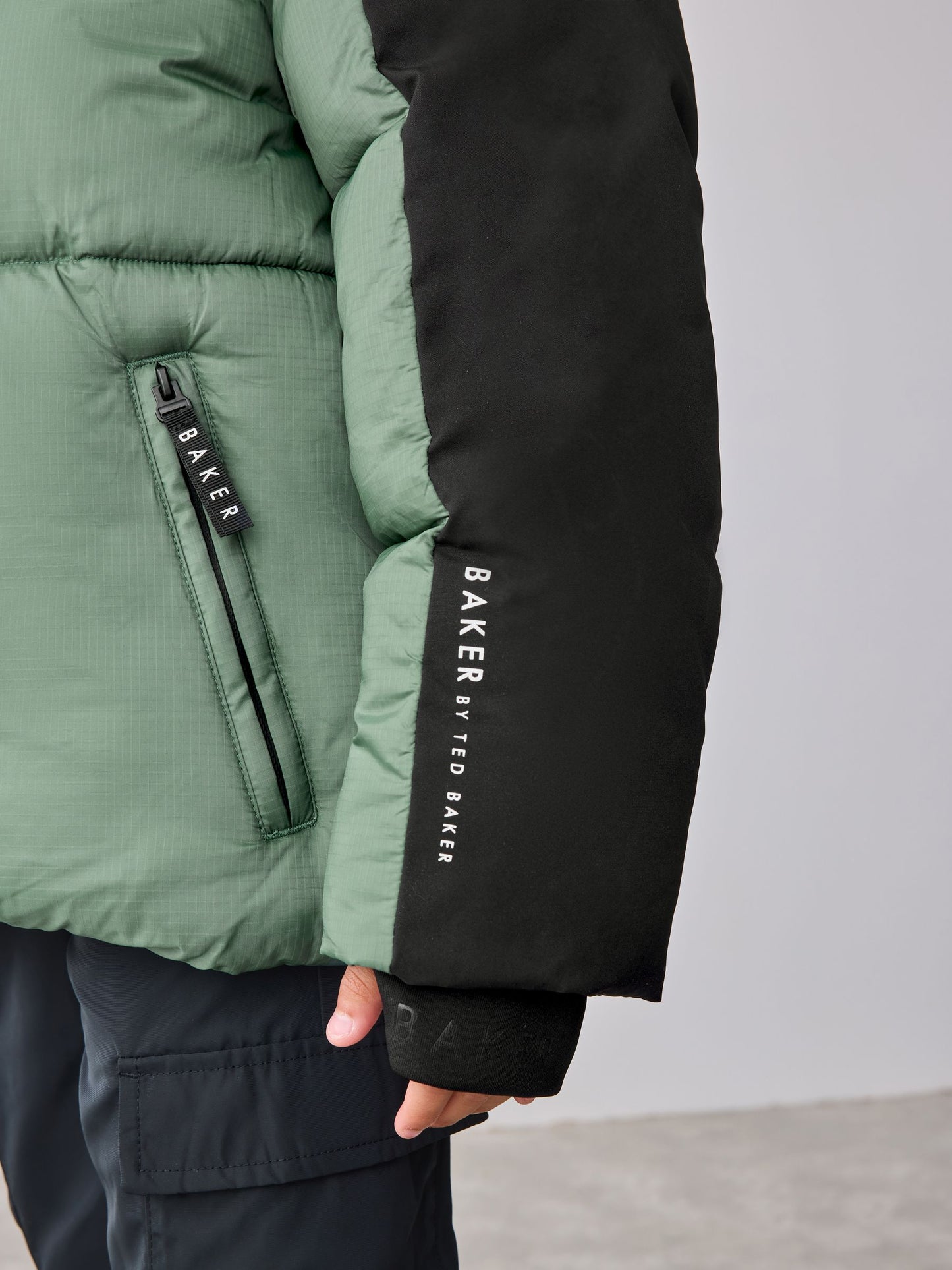 Baker By Ted Baker Shower Resistant Colourblock Padded Jackets image 6