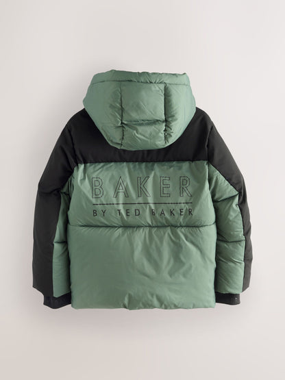 Baker By Ted Baker Shower Resistant Colourblock Padded Jackets image 9
