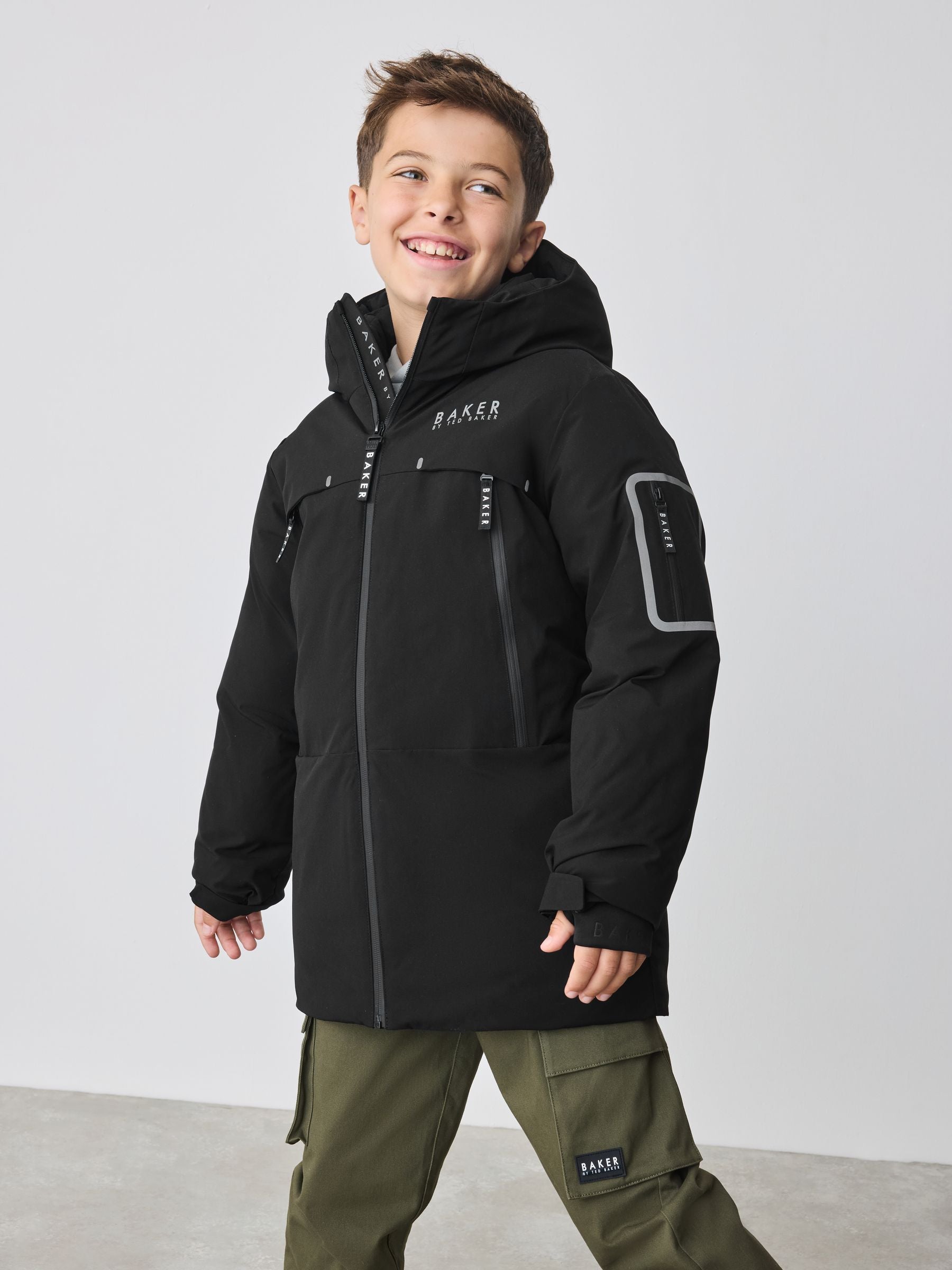 Baker by Ted Baker Shower Resistant Parka Coat image 1