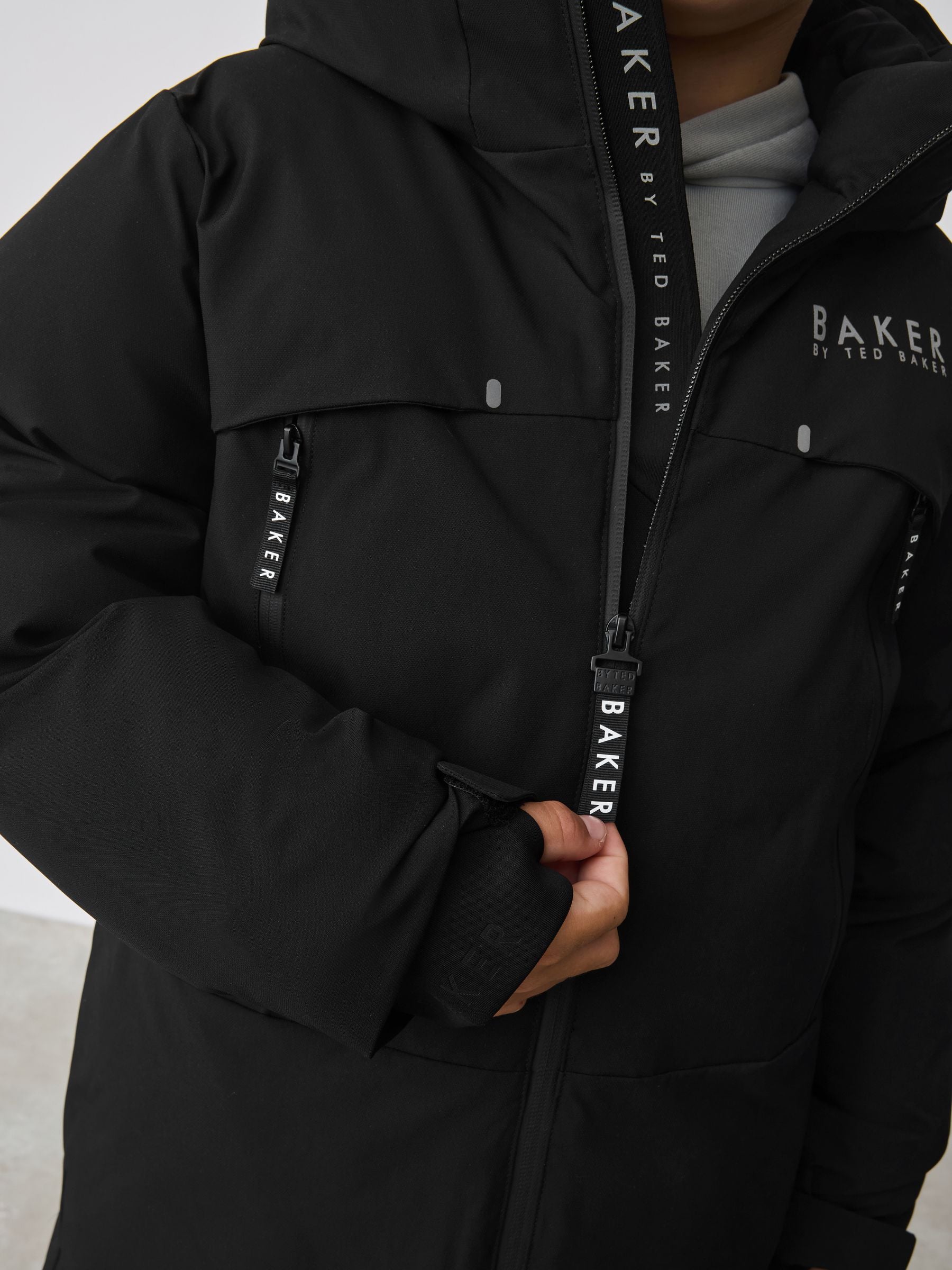 Baker by Ted Baker Shower Resistant Parka Coat image 5