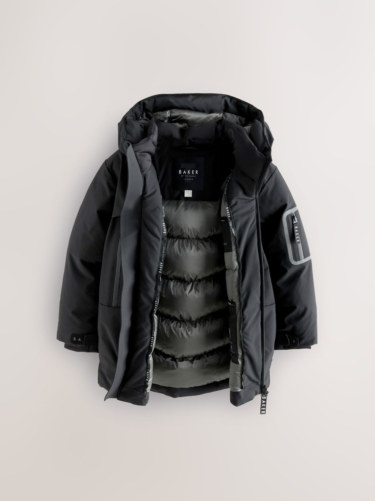 Baker by Ted Baker Shower Resistant Parka Coat image 8