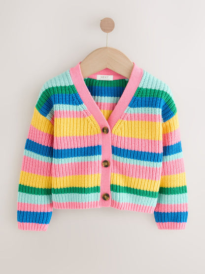 Rainbow V-Neck Cardigan (3mths-7yrs) - image 4