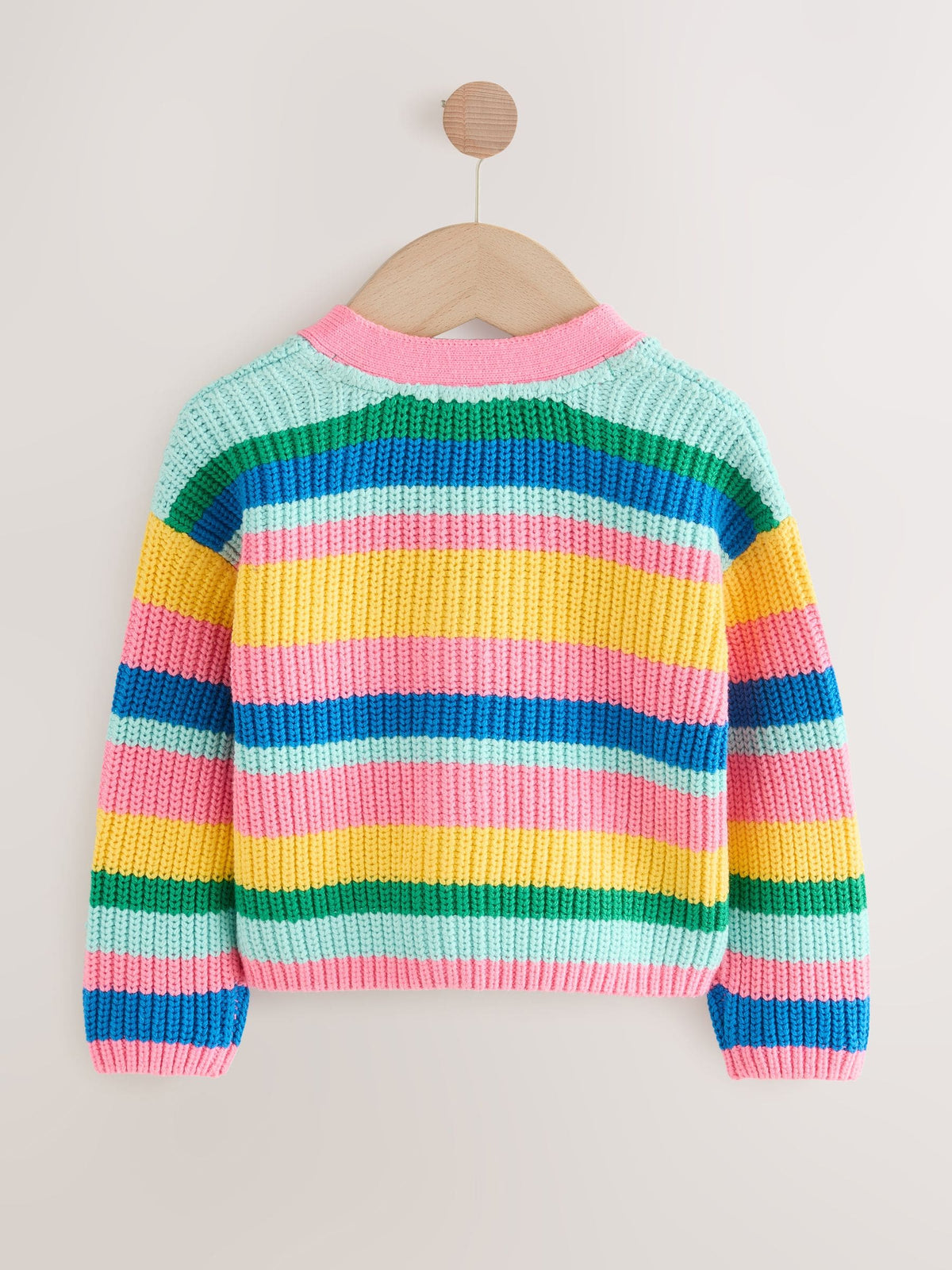 Rainbow V-Neck Cardigan (3mths-7yrs) - image 5