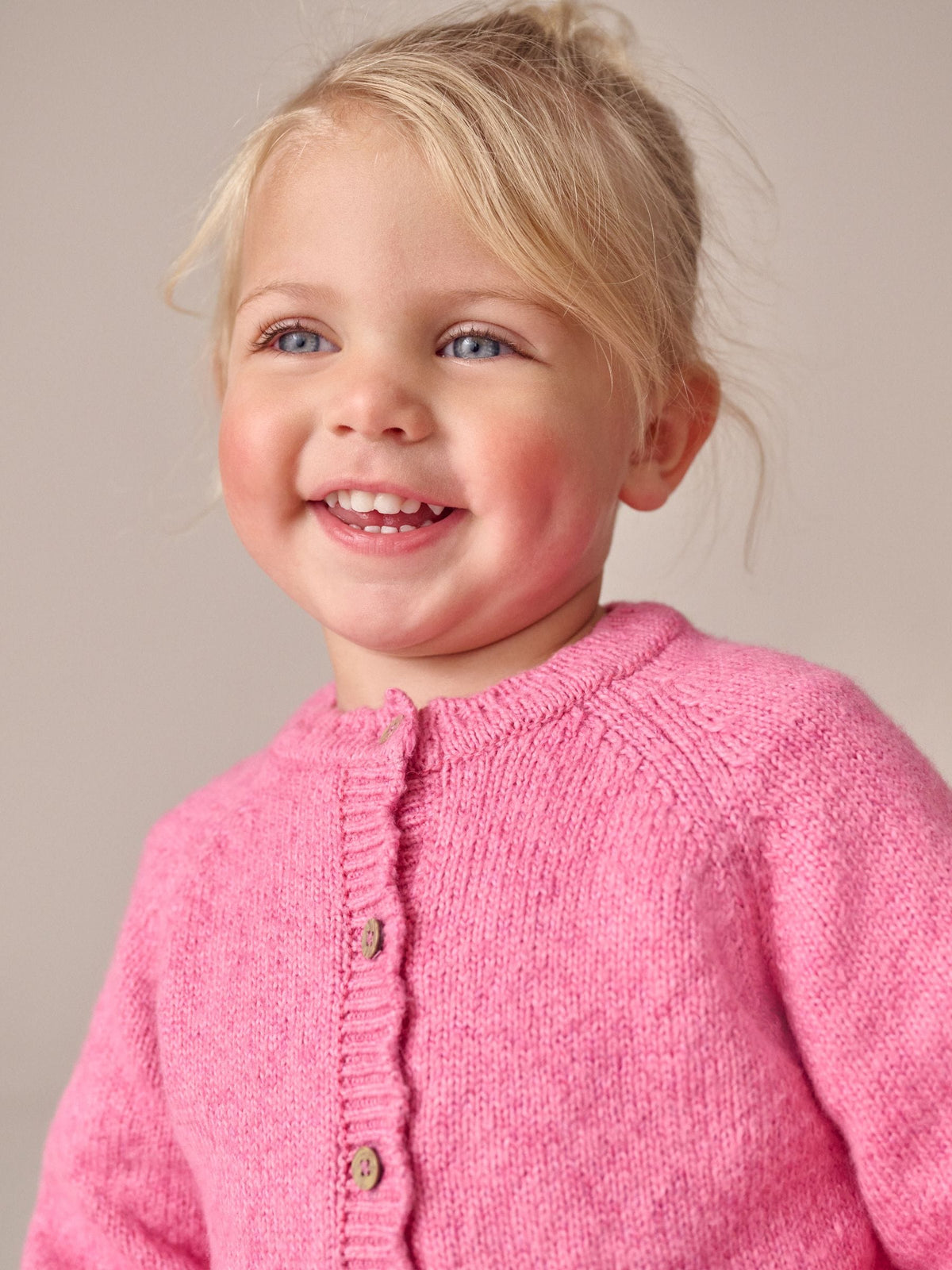 Pink Button-Up Cardigan (3mths-7yrs) - image 4