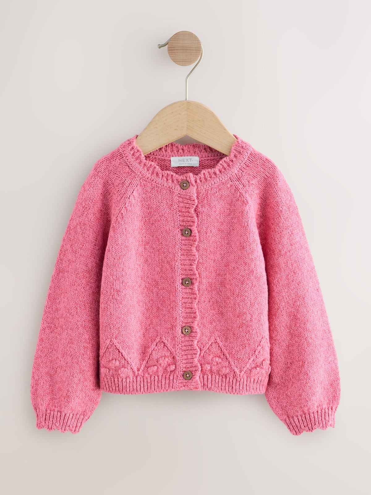 Pink Button-Up Cardigan (3mths-7yrs) - image 5
