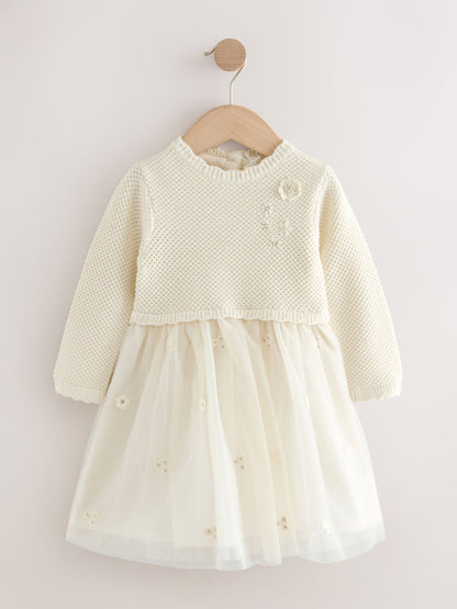 Ecru Occasion Dress (3mths-10yrs) - image 6