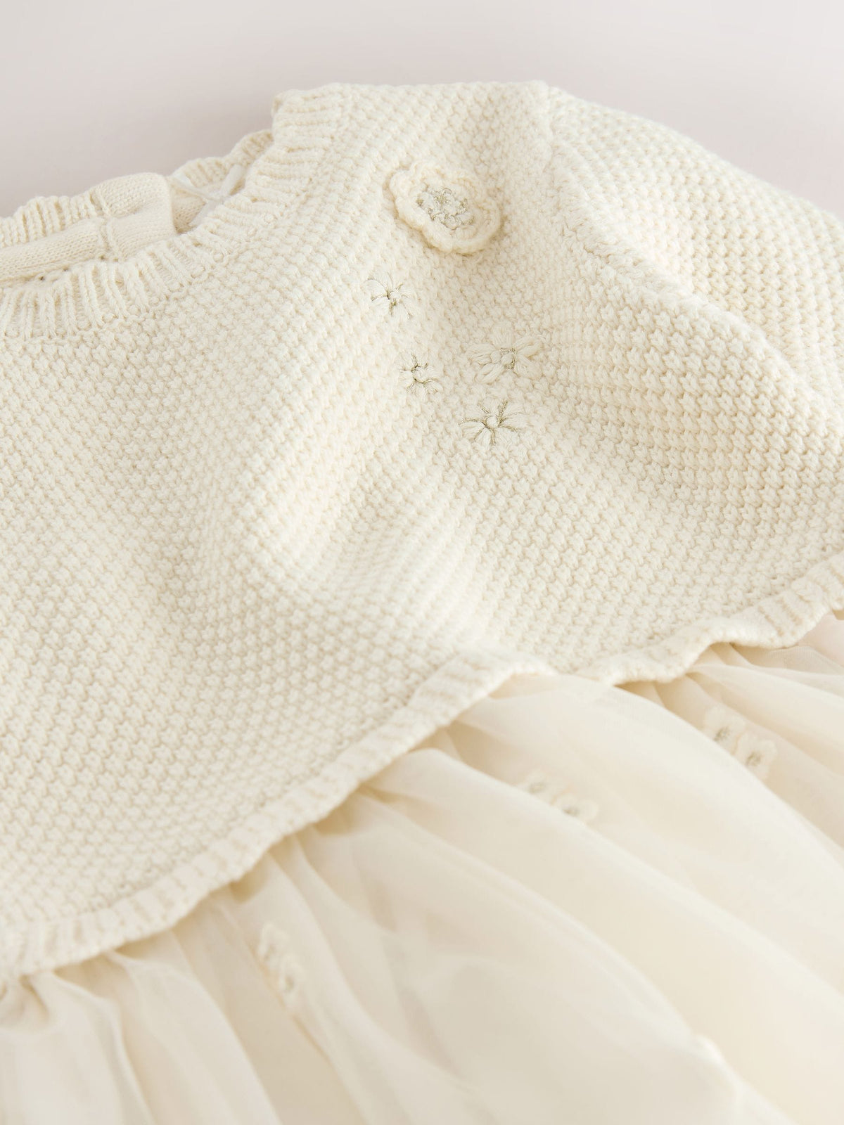 Ecru Occasion Dress (3mths-10yrs) - image 8