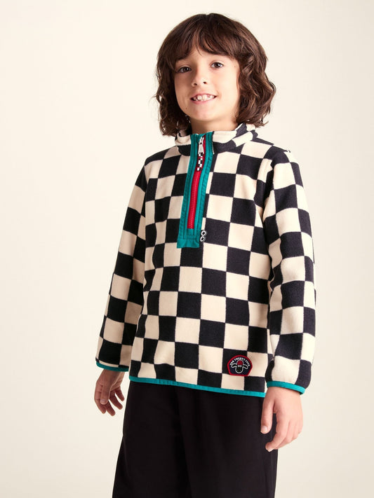 Dsiney Kidz - Tog 24 Blue Brecknock Kids Shaun the Sheep Fleece Zip Neck image 1