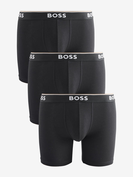 Dsiney Kidz - BOSS Black Ground Power Logo Hipster Boxers 3 Pack image 1