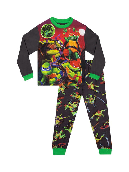 Character Grey Teenage Mutant Ninja Turtles Long Sleeve Pyjamas - image 1