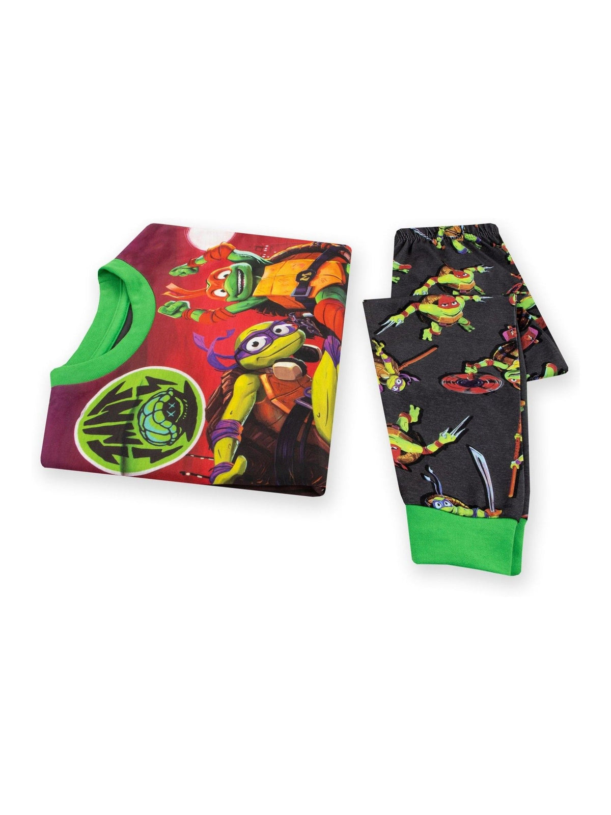 Character Grey Teenage Mutant Ninja Turtles Long Sleeve Pyjamas - image 4