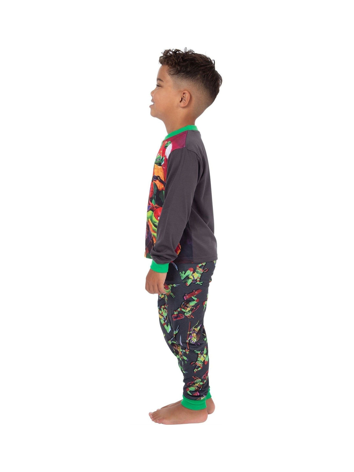 Character Grey Teenage Mutant Ninja Turtles Long Sleeve Pyjamas - image 8