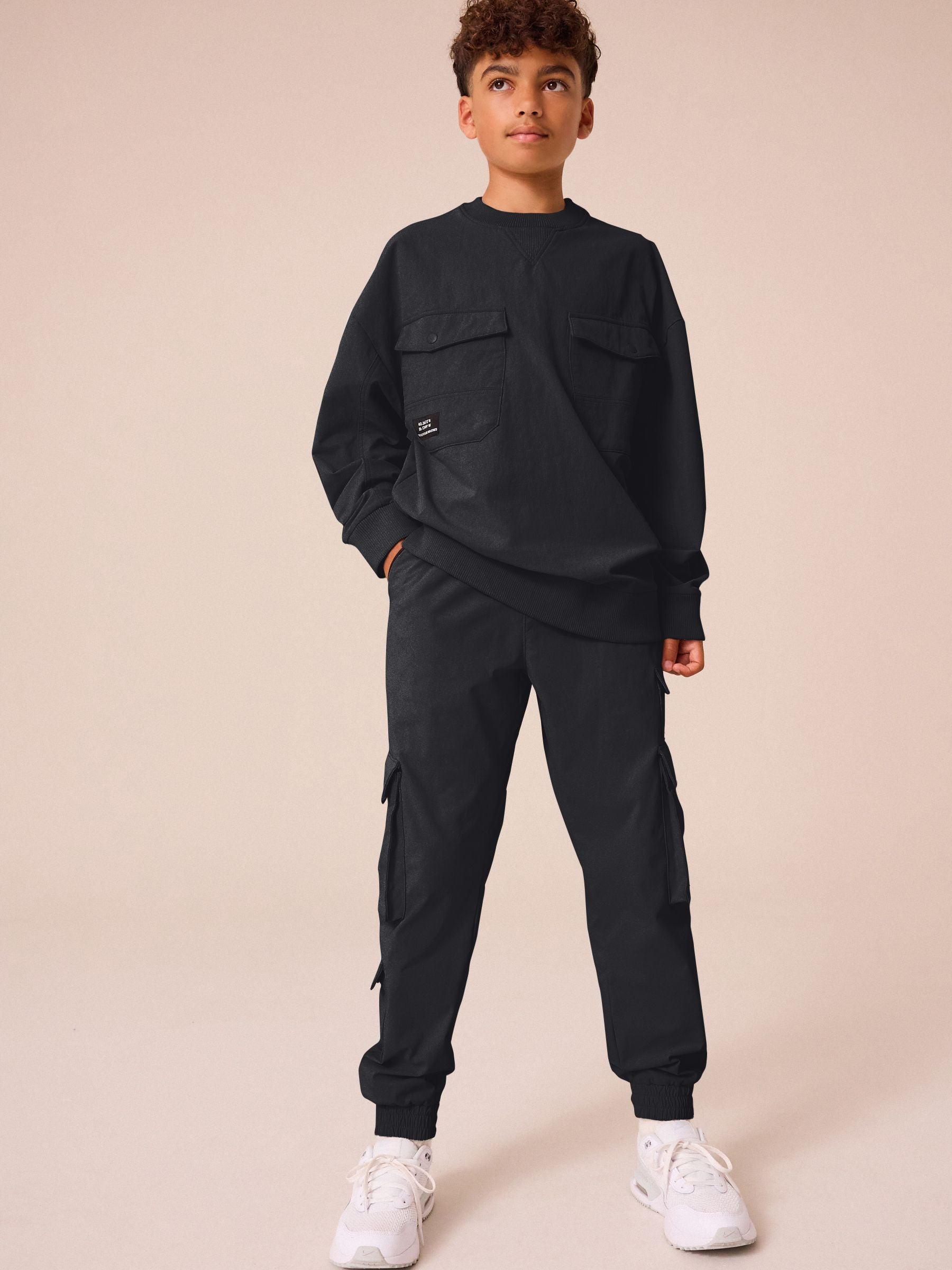 Dsiney Kidz - Black Cargo Premium Trousers (3-16yrs) image 2