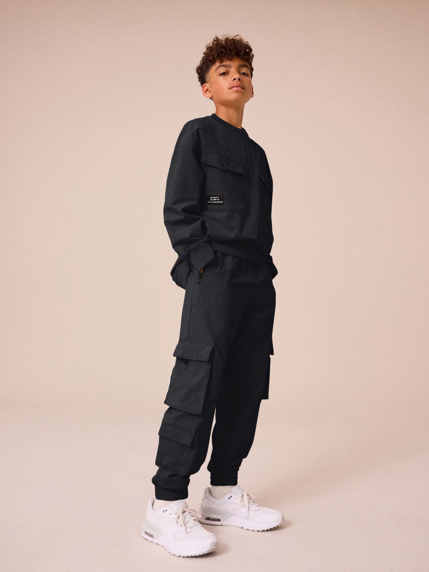 Dsiney Kidz - Black Cargo Premium Trousers (3-16yrs) image 3