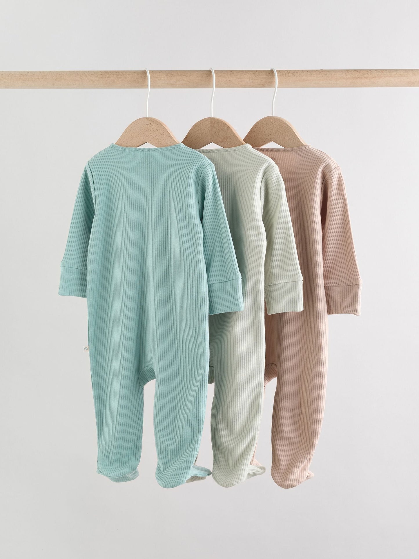 Minerals Baby Sleepsuits 3 Pack (0-2yrs)