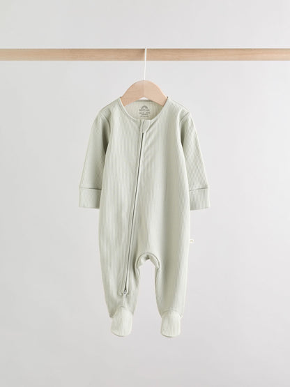 Minerals Baby Sleepsuits 3 Pack (0-2yrs)