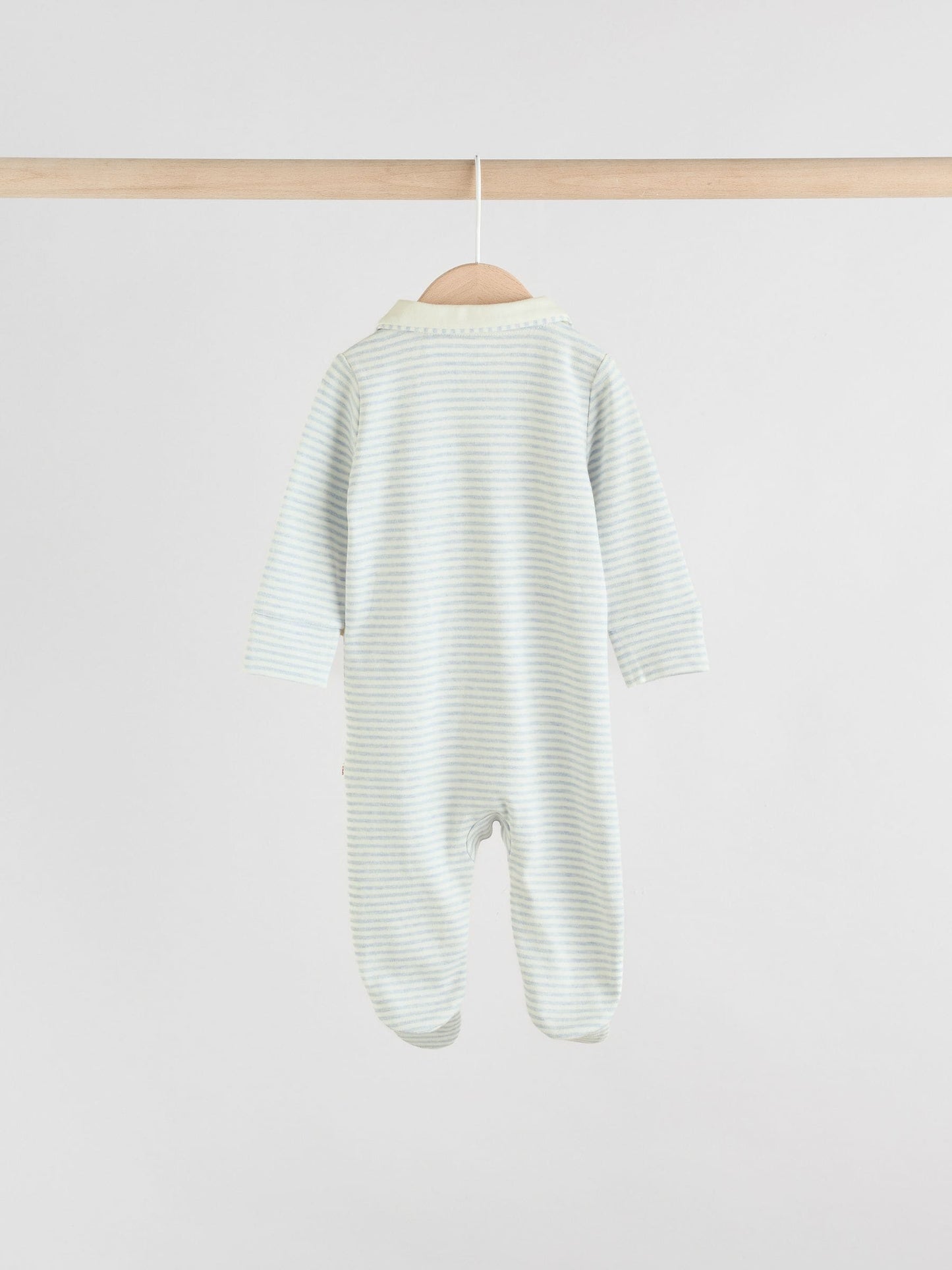 Blue London Baby Sleepsuits 3 Pack (0mths-2yrs)