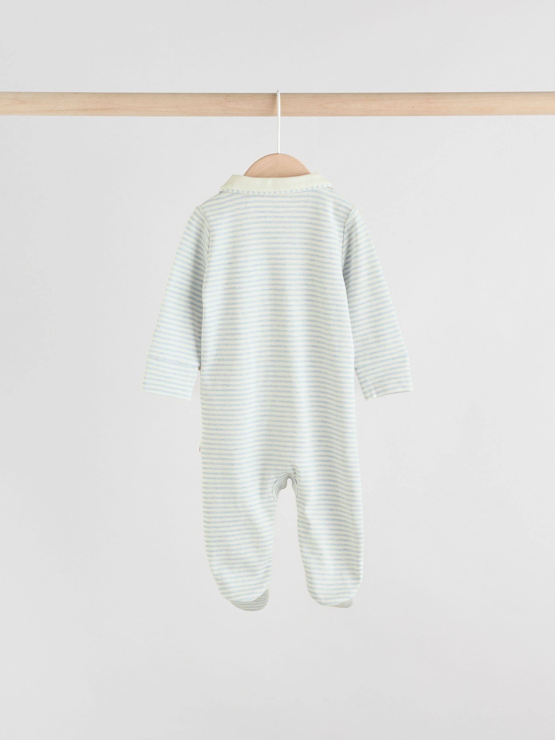 Blue London Baby Sleepsuits 3 Pack (0-2yrs) image 6